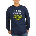 thumbnail image 1 of CafePress - I'm The Youngest Rules Do Long Sleeve Dark T Shirt - Long Sleeve Dark T-Shirt, 1 of 4