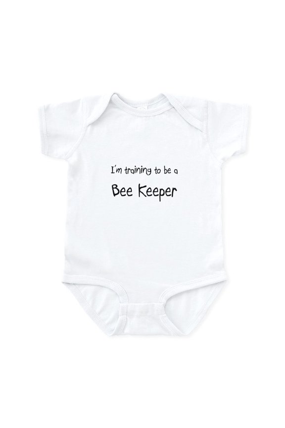 - I'm Training To Be A Bee Keeper Infant Bodysuit - Baby Light Bodysuit, Size Newborn - 24 Months