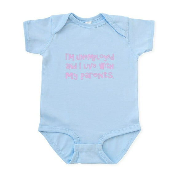 CafePress - I'm Unemployed.... Infant Bodysuit - Baby Light Bodysuit, Size Newborn - 24 Months