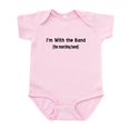 thumbnail image 1 of CafePress - I'm W/ The Marching Band Infant Bodysuit - Baby Light Bodysuit, Size Newborn - 24 Months, 1 of 4