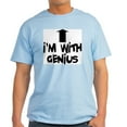 thumbnail image 1 of CafePress - I'm With Genius T Shirt - Men's Classic Graphic T-Shirt, 1 of 4