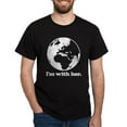 thumbnail image 1 of CafePress - I'm With Her Dark T Shirt - Men's Classic Graphic Cotton T-Shirt, 1 of 4