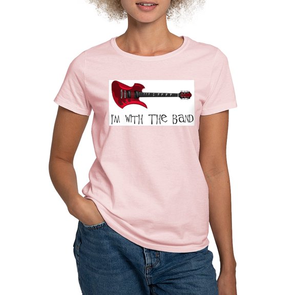 CafePress - I'm With The Band Women's Light T Shirt - Women's Classic T-Shirt