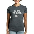 thumbnail image 1 of CafePress - I'm With The Banned Women's Dark T Shirt - Women's Traditional Fit Dark T-Shirt, 1 of 4
