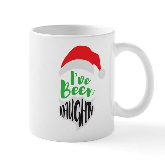 CafePress - I've Been Naughty Mug - 11 oz Ceramic Mug - Novelty Coffee Tea Cup