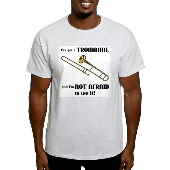 CafePress - I've Got A Trombone Ash Grey T Shirt - Men's Classic Graphic T-Shirt