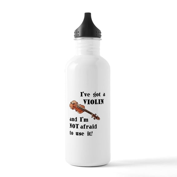 CafePress - I've Got A Violin Stainless Water Bottle 1 - Stainless Steel Water Bottle, Sports Bottle, 1.0L