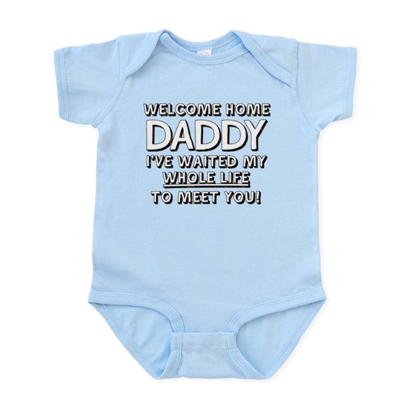 CafePress - I've Waited My Whole Life To Meet You Body Suit - Baby Light Bodysuit, Size Newborn - 24 Months