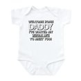 thumbnail image 1 of CafePress - I've Waited My Whole Life To Meet You Body Suit - Baby Light Bodysuit, Size Newborn - 24 Months, 1 of 4