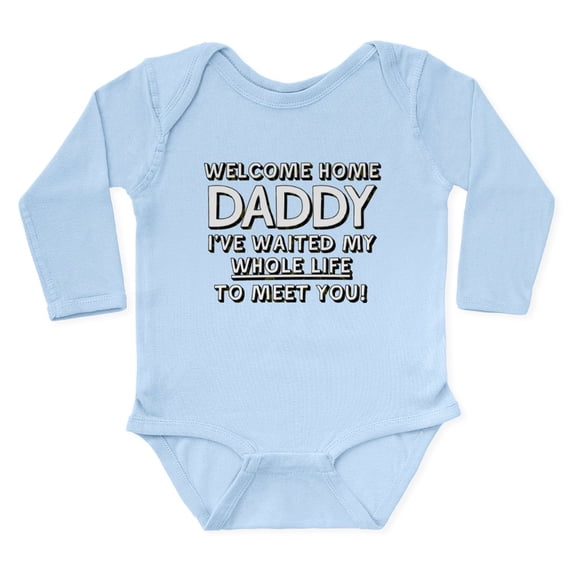 CafePress - I've Waited My Whole Life To Meet You Body Suit - Long Sleeve Cotton Baby Bodysuit