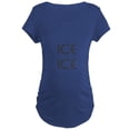 thumbnail image 1 of CafePress - ICE ICE Maternity Shirt - Maternity Dark T-Shirt, 1 of 3