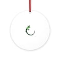 thumbnail image 1 of CafePress - IGUANA LIZARD -  Round Wood Ornament 4", 1 of 2