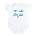 thumbnail image 1 of CafePress - IM Infant Creeper - Baby Light Bodysuit, Size Newborn - 24 Months, 1 of 4