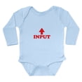 thumbnail image 1 of CafePress - IN Body Suit - Long Sleeve Cotton Baby Bodysuit, 1 of 4