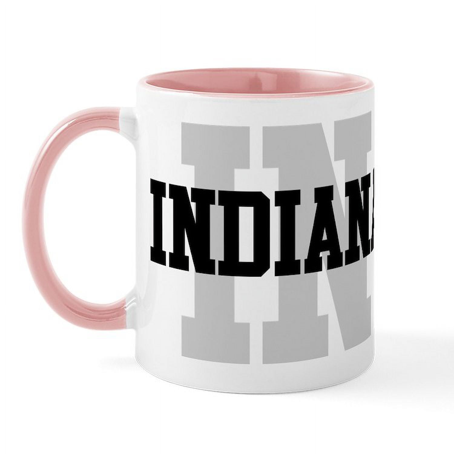 Cafepress - In Indiana Mug - 11 Oz Ceramic Mug - Novelty Coffee Tea Cup 