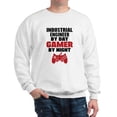 thumbnail image 1 of CafePress - INDUSTRIAL ENGINEER BY DAY GAMER BY NIGHT Jumper - Crew Neck Sweatshirt, 1 of 4