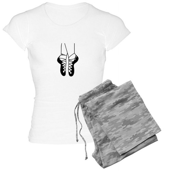 CafePress - IRISH DANCE SHOES ONE COLOR Pajamas - Women's Light Pajamas
