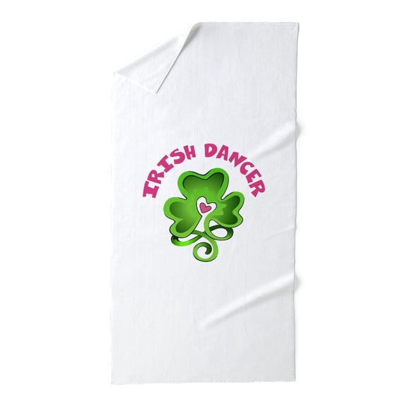 CafePress - IRISH DANCER - Large Beach Towel, Soft 30"x60" Towel with Unique Design