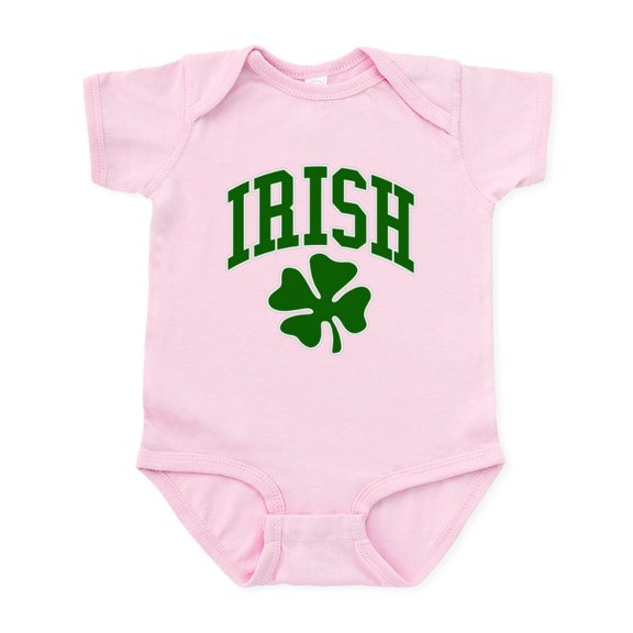 CafePress - IRISH Shamrock Infant Bodysuit - Baby Light Bodysuit, Size Newborn - 24 Months