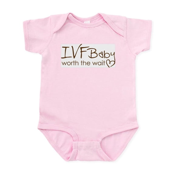 CafePress - IVF Baby Worth The Wait - Baby Light Bodysuit, Size Newborn - 24 Months