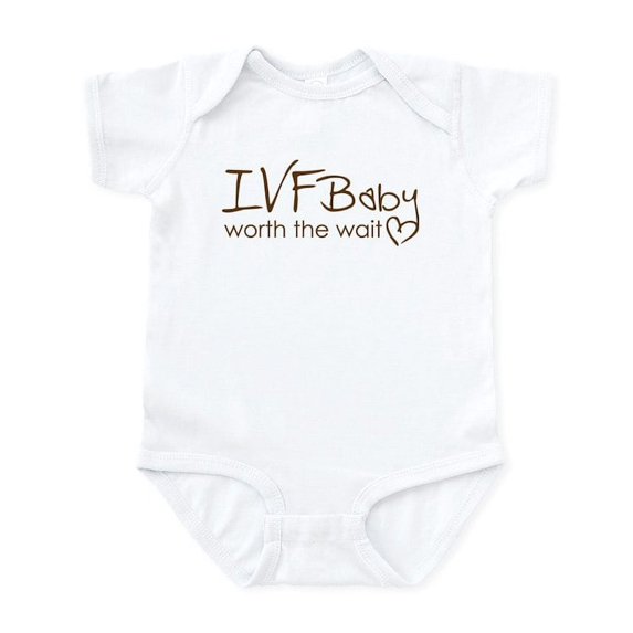 CafePress - IVF Baby Worth The Wait - Baby Light Bodysuit, Size Newborn - 24 Months