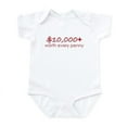 thumbnail image 1 of CafePress - IVF Worth Every Penny - Baby Light Bodysuit, Size Newborn - 24 Months, 1 of 4