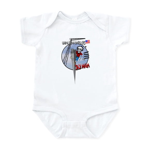 CafePress - IWI SKY HIGH Body Suit - Baby Light Bodysuit, Size Newborn - 24 Months