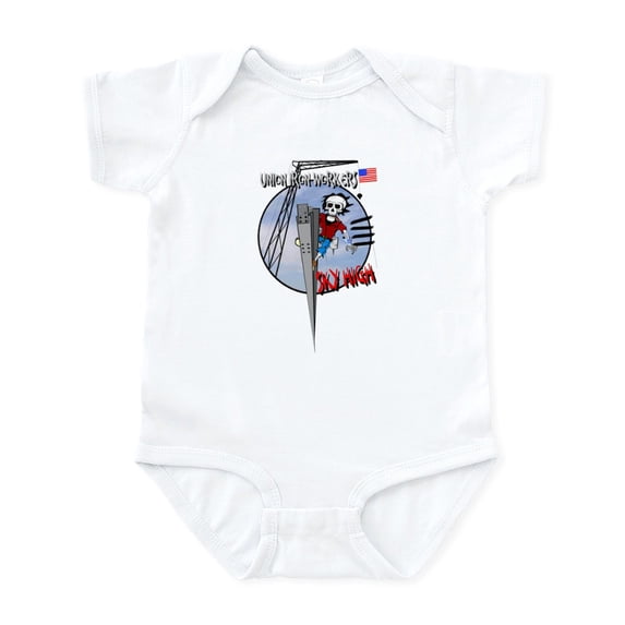 CafePress - IWI SKY HIGH Body Suit - Baby Light Bodysuit, Size Newborn - 24 Months