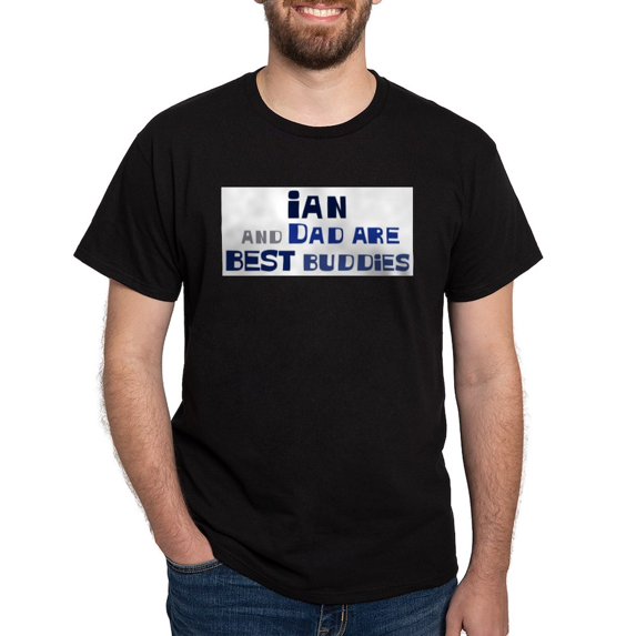 CafePress - Ian And Dad Light T Shirt - Men's Classic Graphic Cotton T-Shirt
