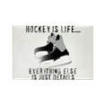 thumbnail image 1 of CafePress - Ice Hockey Is Life Magnets - Rectangle Magnet, 2"x3" Refrigerator Magnet, 1 of 3