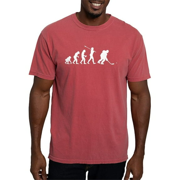 CafePress - Ice Hockey Player Copy T Shirt - Mens Comfort Colors Shirt
