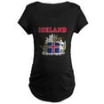 thumbnail image 1 of CafePress - Iceland Coat Of Arms Designs Maternity Dark T Shir - Maternity Dark T-Shirt, 1 of 3