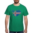 thumbnail image 1 of CafePress - Iceland Flag And Map Dark T Shirt - Men's Classic Graphic Cotton T-Shirt, 1 of 4