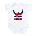 thumbnail image 1 of CafePress - Icelandic Viking Iceland Infant Bodysuit - Baby Light Bodysuit, Size Newborn - 24 Months, 1 of 4