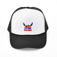 thumbnail image 1 of CafePress - Icelandic Viking Iceland - Adjustable Unisex Printed Trucker Hat with Mesh Back, 1 of 8