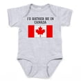 thumbnail image 1 of CafePress - Id Rather Be In Canada Body Suit - Cute Infant Bodysuit Baby Romper - Size Newborn - 24 Months, 1 of 4