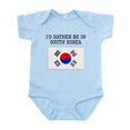 thumbnail image 1 of CafePress - Id Rather Be In South Korea Body Suit - Baby Light Bodysuit, Size Newborn - 24 Months, 1 of 4