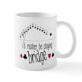 thumbnail image 1 of CafePress - Id Rather Be Playing Bridge Mugs - 11 oz Ceramic Mug - Novelty Coffee Tea Cup, 1 of 4