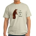 thumbnail image 1 of CafePress - Id Rather Be Riding! Horse Light T Shirt - Men's Classic Graphic T-Shirt, 1 of 4