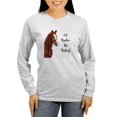 thumbnail image 1 of CafePress - Id Rather Be Riding! Horse Women's Long Sleeve T S - Women's Long Sleeve Graphic Casual T-Shirt, 1 of 4
