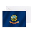 thumbnail image 1 of CafePress - Idaho State Flag Greeting Cards - Greeting Cards (Pk of 10) Matte, 1 of 3