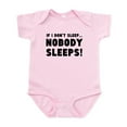 thumbnail image 1 of CafePress - If I Don’T Sleep Nobody Sleeps Body Suit - Baby Light Bodysuit, Size Newborn - 24 Months, 1 of 4