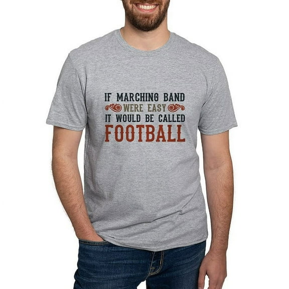 CafePress - If Marching Band Were Easy Fitted T Shirt - Fitted T-Shirt, Vintage Fit Soft Cotton Tee