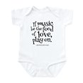 thumbnail image 1 of CafePress - If Music Be The Food Of Love Infant Bodysuit - Baby Light Bodysuit, Size Newborn - 24 Months, 1 of 4
