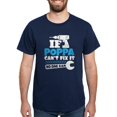 thumbnail image 1 of CafePress - If Poppa Can't Fix It No One Can T Shirt - Men's Classic Graphic Cotton T-Shirt, 1 of 4