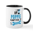 thumbnail image 1 of CafePress - If Poppie Cant Fix It No One Can Mugs - 11 oz Ceramic Mug - Novelty Coffee Tea Cup, 1 of 4