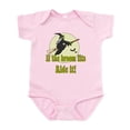 thumbnail image 1 of CafePress - If The Broom Fits, Ride It Infant Bodysuit - Baby Light Bodysuit, Size Newborn - 24 Months, 1 of 4