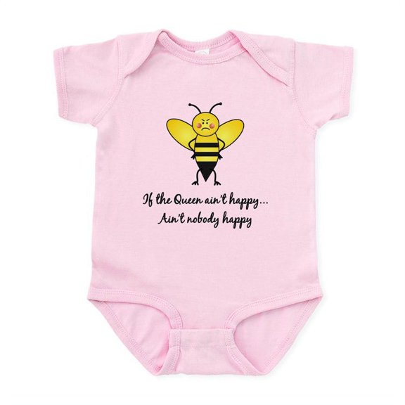 CafePress - If The Queen Ain't Happy Infant Bodysuit - Baby Light Bodysuit, Size Newborn - 24 Months