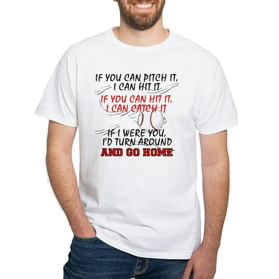 CafePress - If You Can Pitch It... White T Shirt - Men's Classic T-Shirts