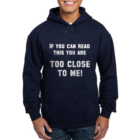 CafePress - If You Can Read This Hoodie (Dark) - Pullover Hoodie, Classic, Comfortable Hooded Sweatshirt
